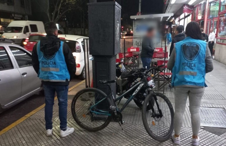 Belgrano: recuperan bicicleta robada puesta a la venta por Internet