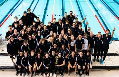 Histórica participación argentina en el sudamericano juvenil de natación