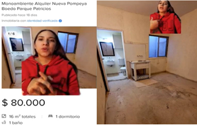 La historia del monoambiente de Pompeya
