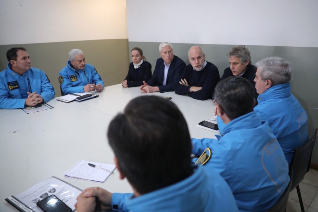 Rodríguez Larreta se reunió con la nueva cúpula de Seguridad