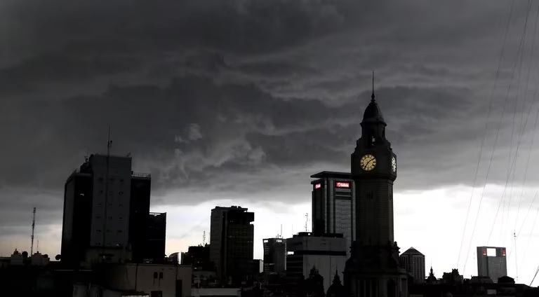 Alerta por tormenta y vientos en CABA y alrededores
