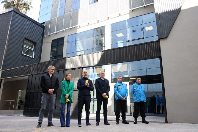 Inaugurada la nueva Comisaría Comunal 3 en Balvanera