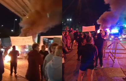 Inseguridad: Protesta vecinal en Parque Avellaneda