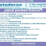 Jornada interministerial en el barrio de Mataderos