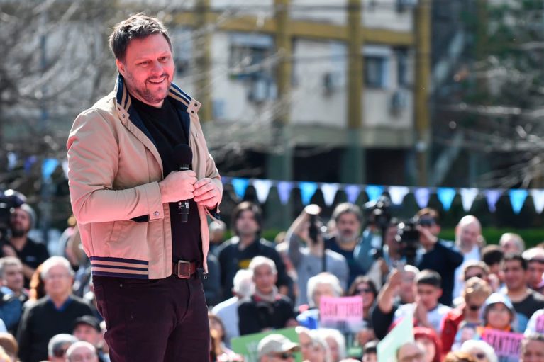 Leandro Santoro dijo que UxP va “a dar la sorpresa y a entrar al ballotage”