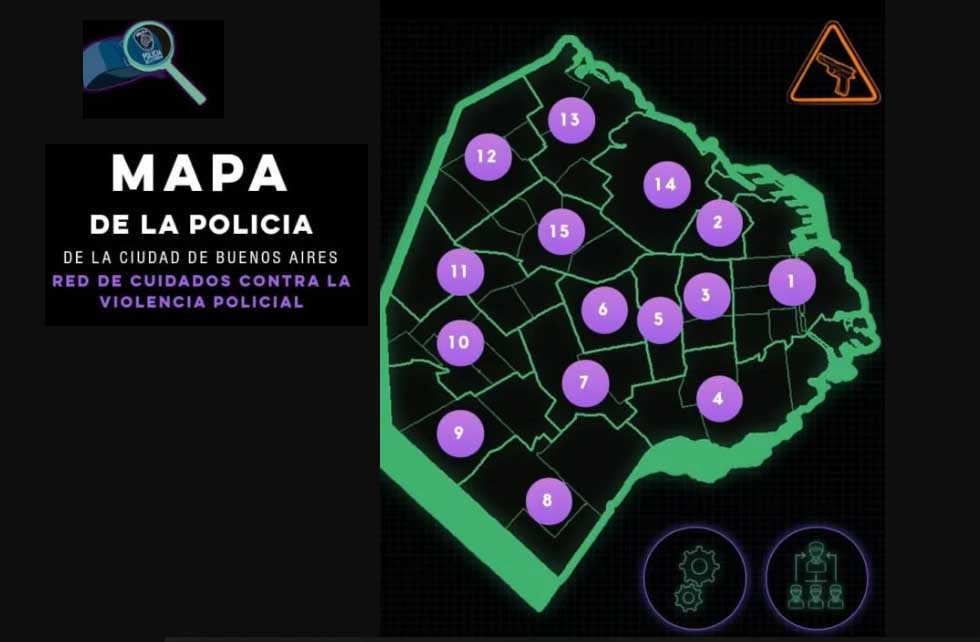 La legisladora Ofelia Fernández presenta el Tercer reporte del Mapa de la Policía