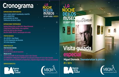 El MBQM en La Noche de Los Museos 2023