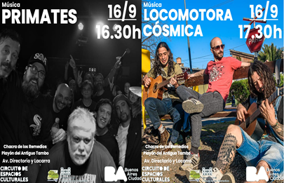 En septiembre siguen las tardes de rock en Parque Avellaneda