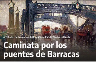 “Caminata por los puentes de Barracas”