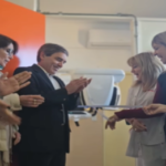 Quirós visitó el Hospital de Odontología Infantil Don Benito Quinquela Martín