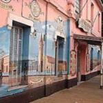 Recuperan los murales de la estación Villa Lugano
