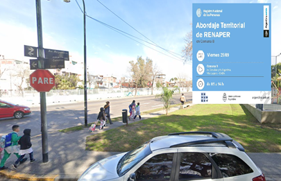 Abordaje territorial de Renaper en Villa Lugano