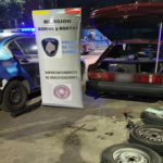 Detienen a tres “robarruedas” en Villa Lugano