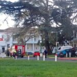 Se produjo un incendio y evacuaron pacientes en el Hospital Tornú