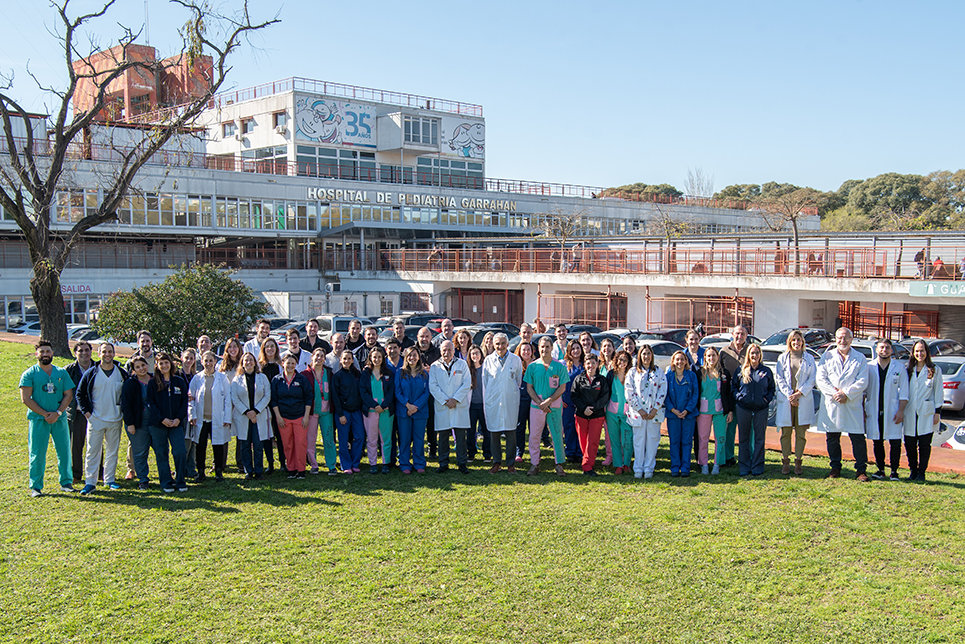 Parque Patricios: más de 100 profesionales y técnicos del Hospital Garrahan realizaron tres trasplantes en simultáneo gracias a la donación de un donante único