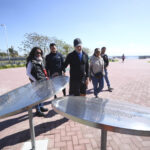Núñez: Rodríguez Larreta visitó la Plaza Memoria AMIA frente al Río de la Plata