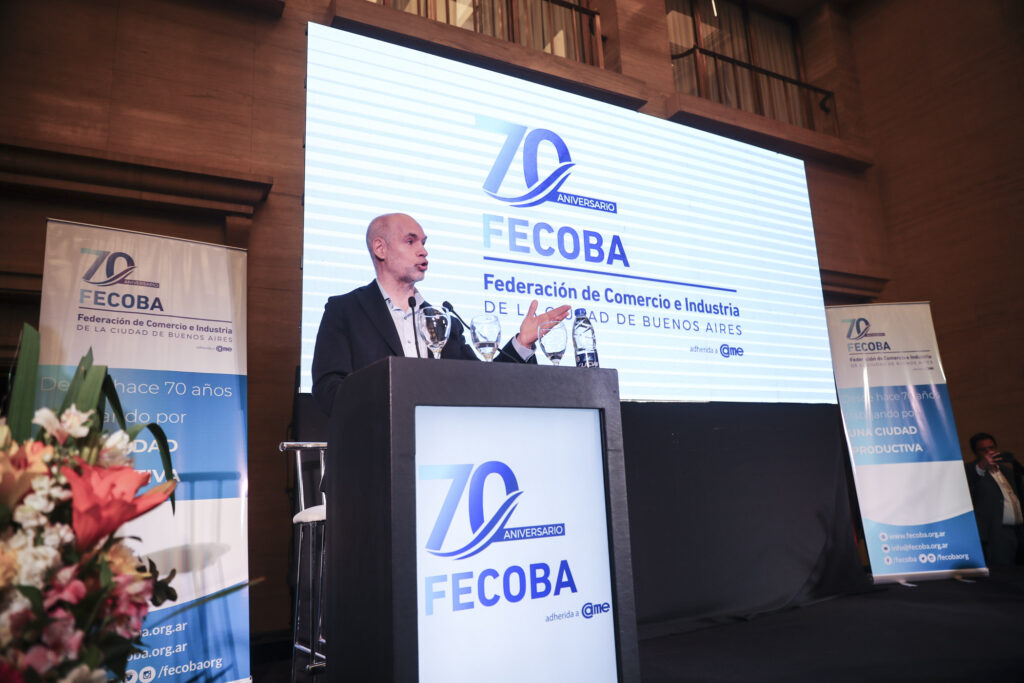 Larreta participó del festejo por los 70 años de FECOBA