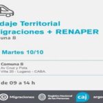 Jornada de abordaje territorial y migraciones en la Comuna 8