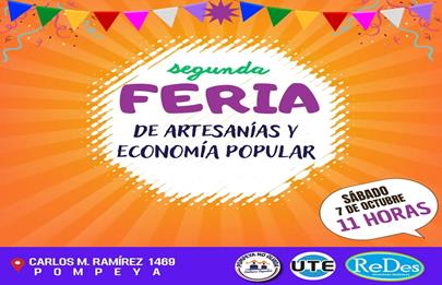 Se viene la segunda feria de Artesanías y de la Economía Popular en Pompeya