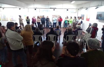 Inauguración de la muestra de arte colectiva “Este jardín mío”