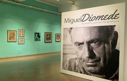 Finaliza la exposición antológica de Miguel Diomede
