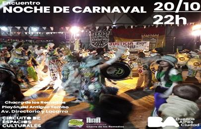 Parque Avellaneda: Noche de Carnaval en el Tambo