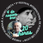 Se realizará la tercera edición del Festival de poesía “FIP Parque Chas Luis Luchi”