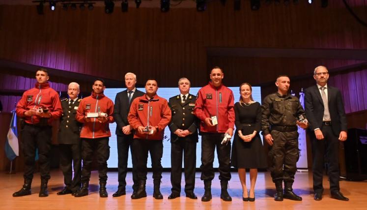 La Policía de la Ciudad celebró su séptimo aniversario en la Usina del Arte
