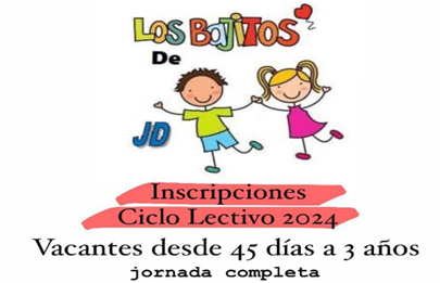 Inscripción abierta para el centro de primera infancia Los Bajitos de JD