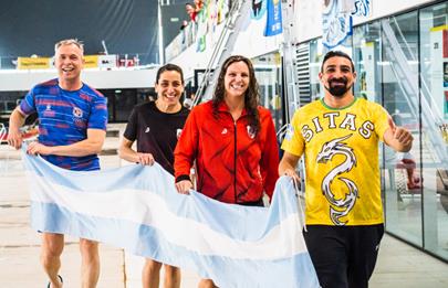 Finalizó el Argentino Master de natación