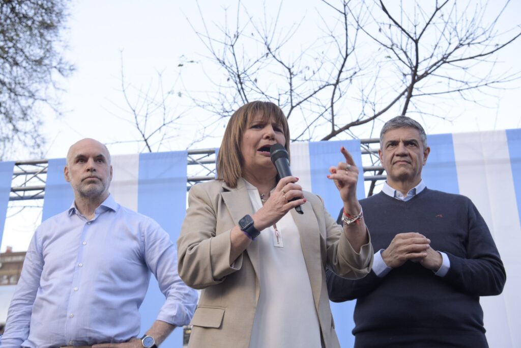 Belgrano: cierre de campaña de Juntos por el Cambio con Patricia Bullrich, Jorge Macri y Rodríguez Larreta