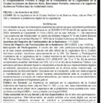 Audiencia Pública 01 de diciembre de 2023