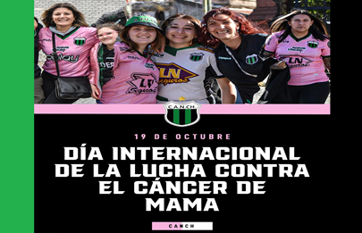 Nueva Chicago se sumó al Día Internacional de la Lucha Contra el Cáncer de Mama
