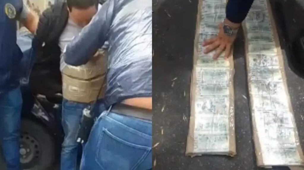 Belgrano: detuvieron a tres “arbolitos” con medio millón de dólares escondidos bajo abrigos