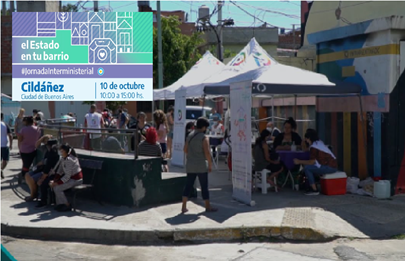 El Estado Nacional en tu barrio llega a Villa Cildañez