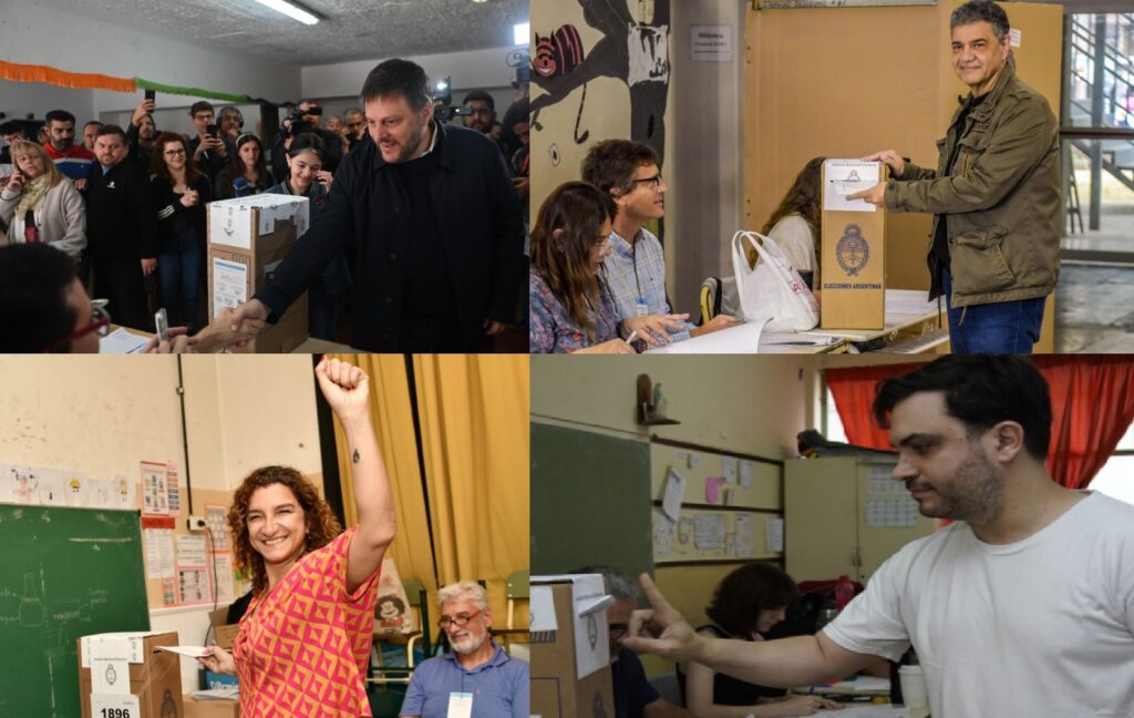 Elecciones en CABA: ya votaron los cuatro candidatos a jefe de Gobierno