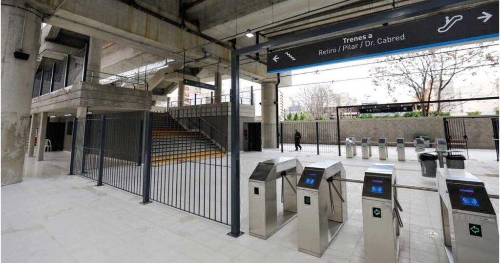 Se rehabilitó la estación Villa Crespo de la línea San Martín