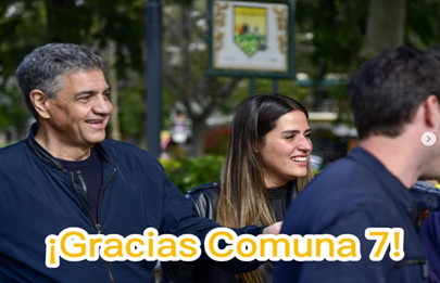 Iara Surf agradeció a los vecinos por el apoyo