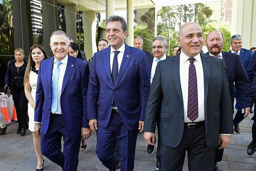 El ministro de Economía, Sergio Massa, amenazó con bloquear las exportaciones de combustibles