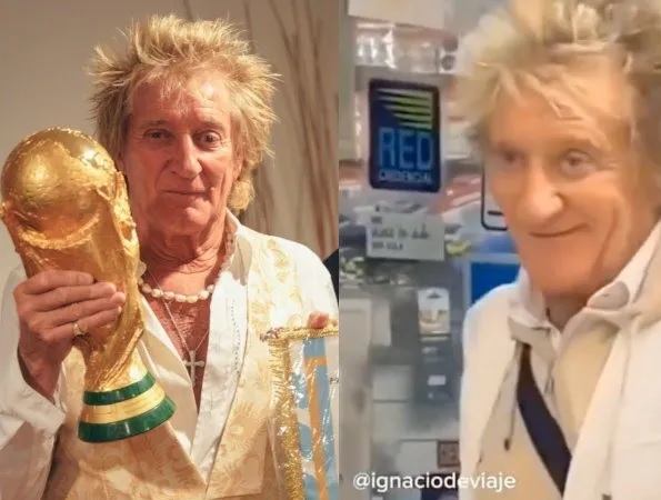 Rod Stewart brilló en GEBA, pero fue furor por comprar en una ferretería de Recoleta