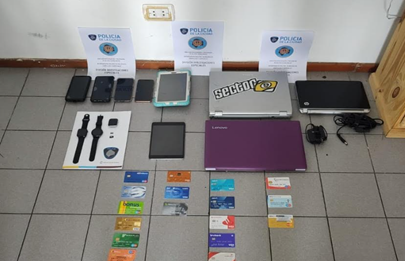 Cayó banda de ciberdelincuentes que actuaba en Liniers, Mataderos y otros barrios