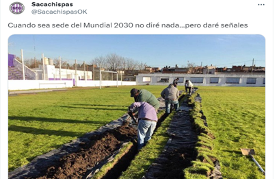 Sacachispas se postula como sede del Mundial 2030