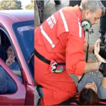 No llegaba al hospital, el SAME la trasladó de avenida General Paz al Santojanni en helicóptero
