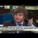 Profesor de lengua escribió un texto a sus alumnos para que reflexionen antes de votar a Milei