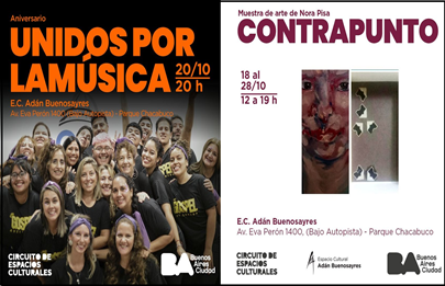 “Unidos por la Música” en el Espacio Cultural Adan Buenosayres