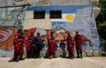 Mural en homenaje a las víctimas del incendio de Iron Mountain