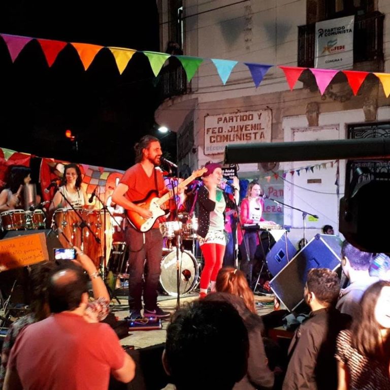 Almagro: festival callejero frente a la Casa de Teresa