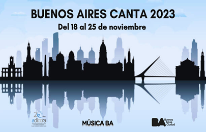 Buenos Aires Canta 2023 en la Usina del Arte