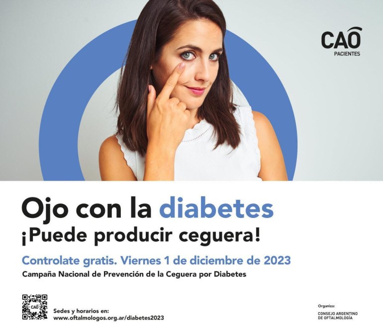 Campaña nacional 2023 de prevención de ceguera por diabetes