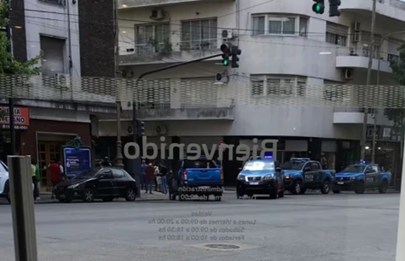 Robo en Olavarría y la avenida Montes de Oca